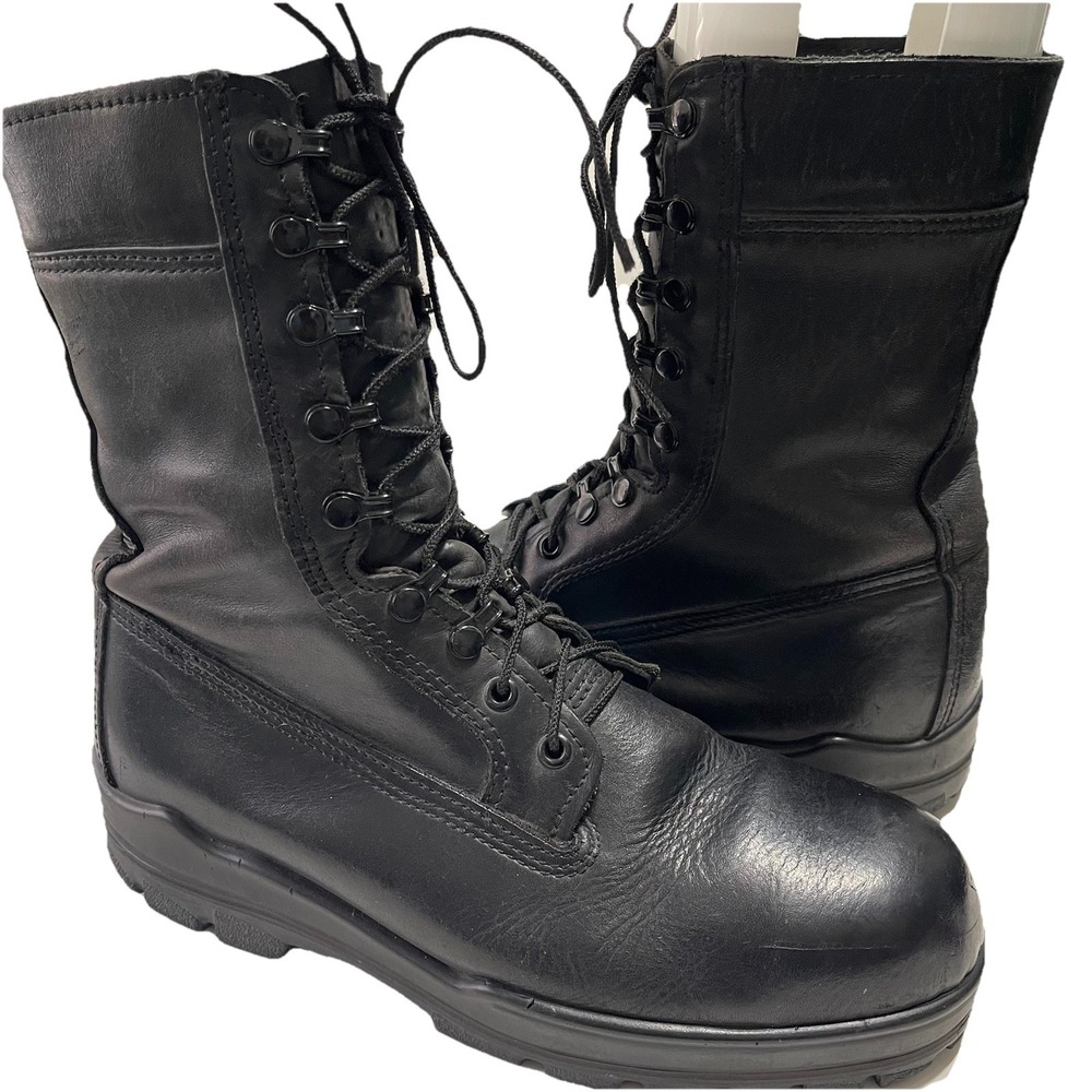 Bates Mens DuraShocks Black Steel‎ Toe Tactical Combat Work Boots Size 10